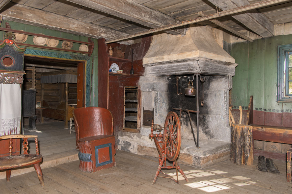 Inside Vinterstua at &Oslash;ygarden. Photo: Tone Iren Eggen T&oslash;mte.

