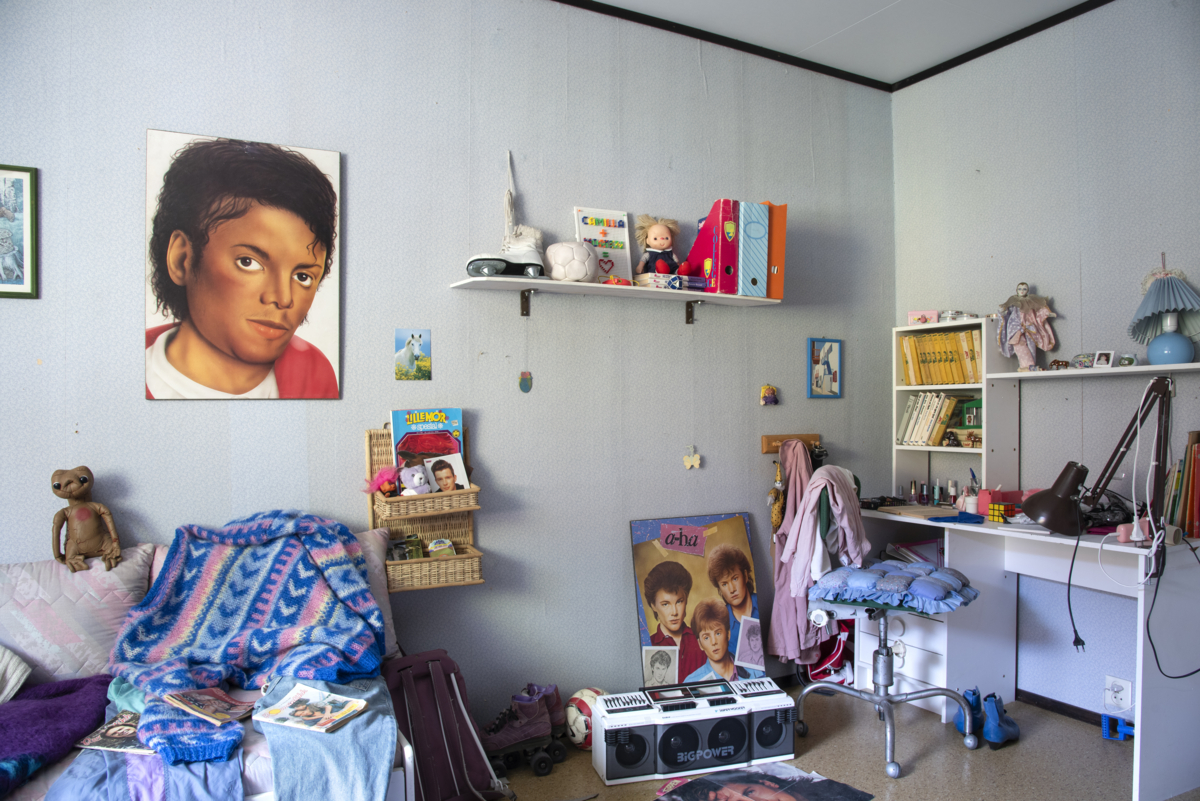 The teenagers room. Foto: Camilla Damg&aring;rd/Maihaugen

