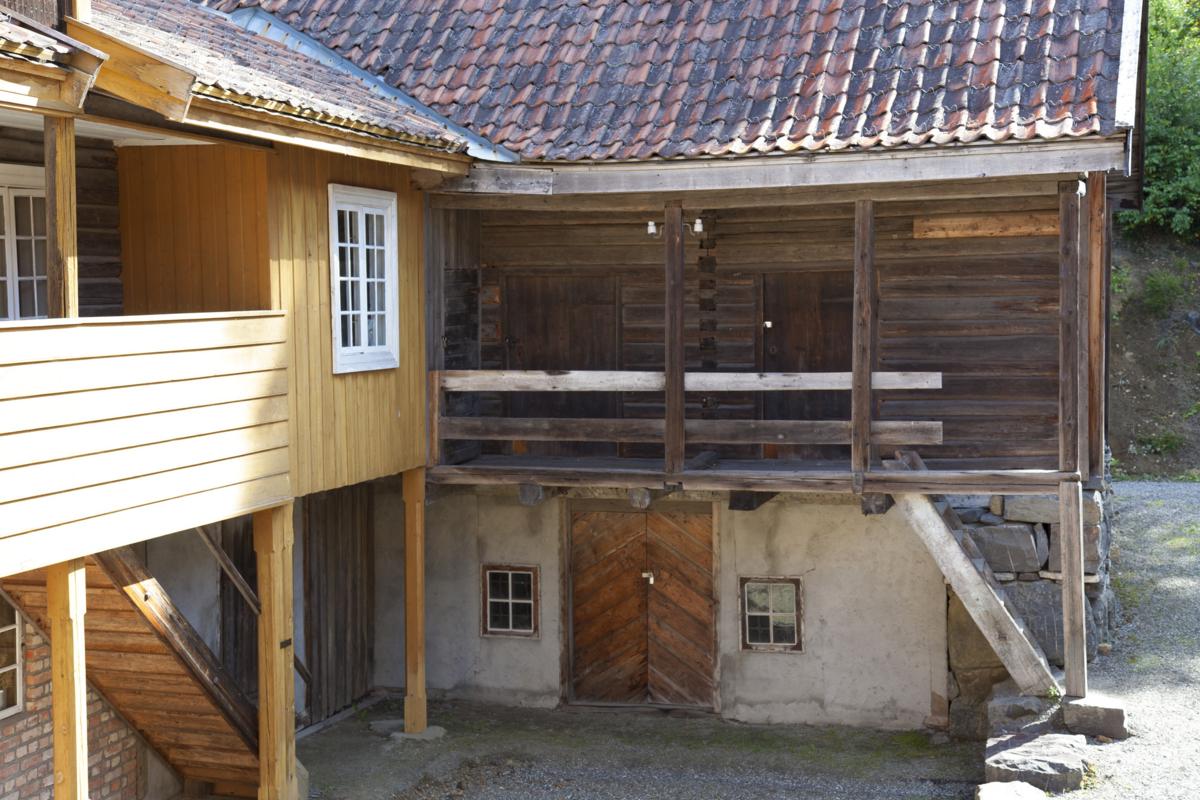 The courtyard of Juling&aring;rden. Photo: Audbj&oslash;rn R&oslash;nning/Maihaugen

