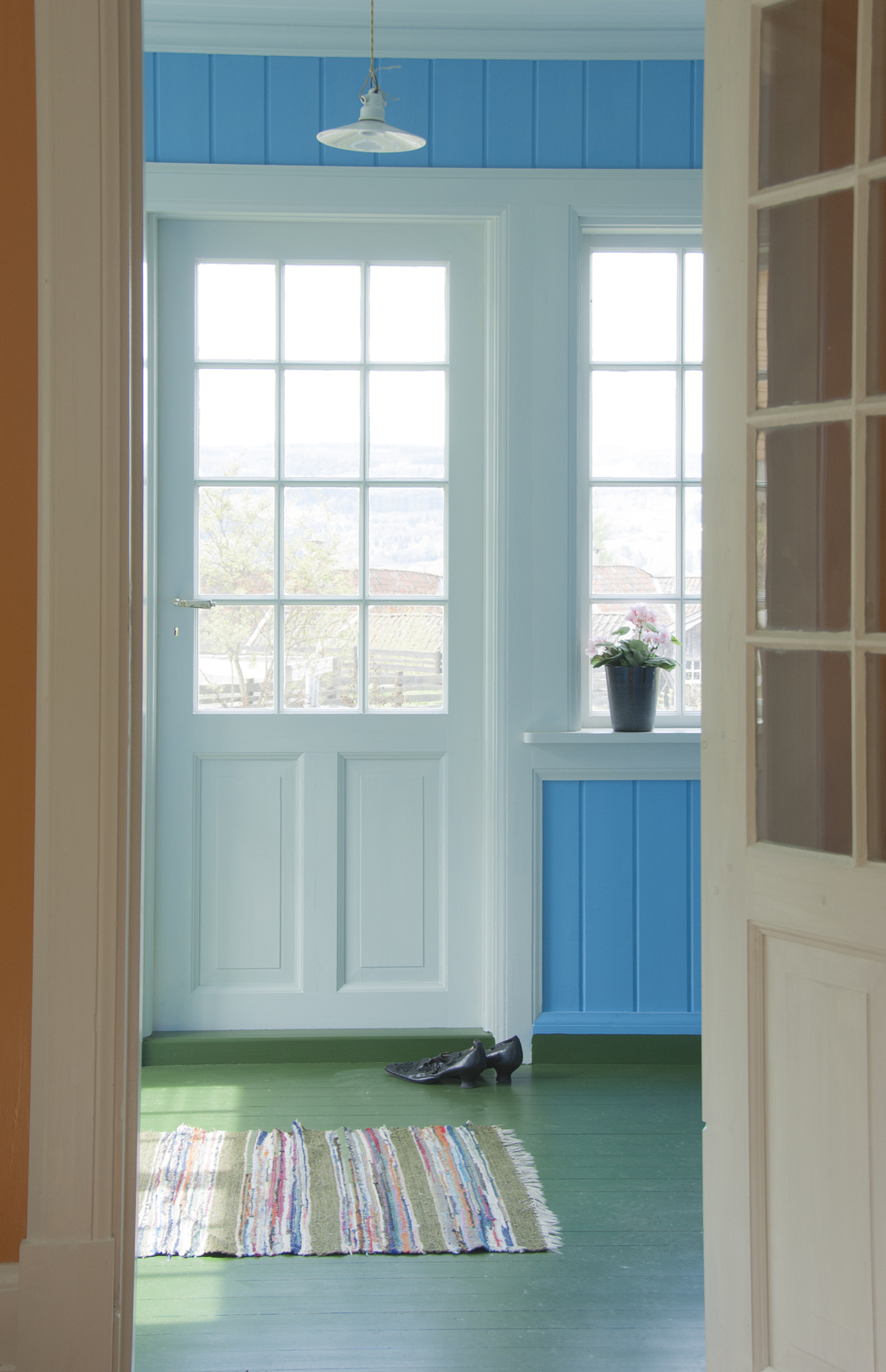 The house from the 1920s is colourful and beautiful inside.&nbsp;Photo: Camilla Damg&aring;rd/Maihaugen.&nbsp;

