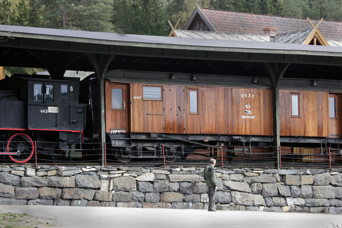 The mail wagon at Maihaugen. Photo: Maihaugen

