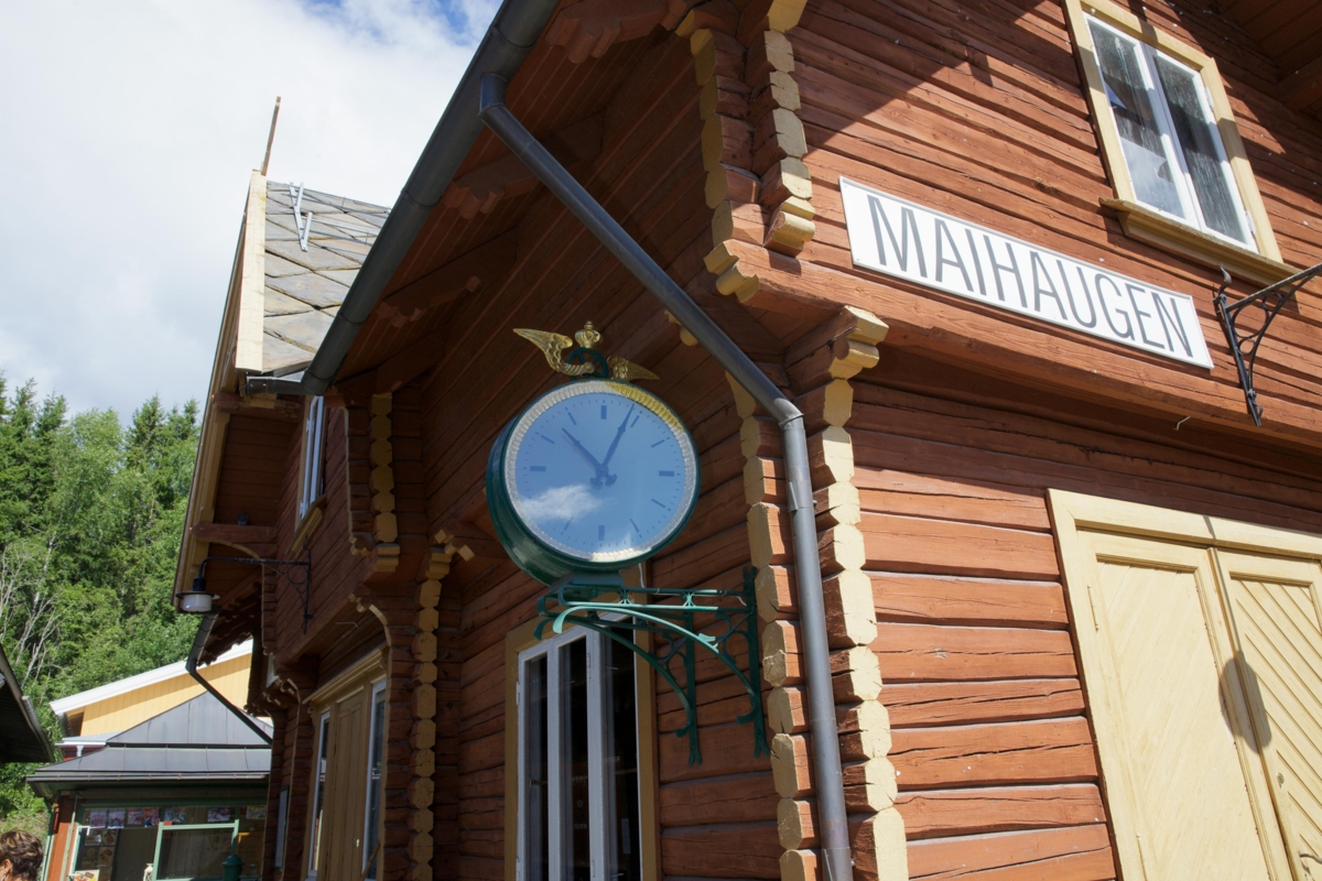 The station bell at Maihaugen. Photo: Mark Purnell

